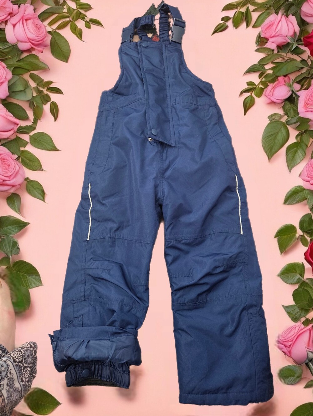 *1357 Lily & Dan bib winter snow ski pants toddler boy 3T